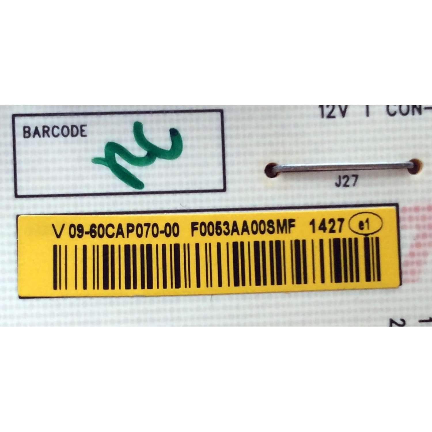 FUENTE DE PODER PARA TV VIZIO / NUMERO DE PARTE 09-60CAP070-00 / 1P-1143800-1011 / M602 / CAP07 / PANEL S600FH2-1 / MODELO M602I-B3 / M602I-B3 LFTRRCAQ - Imagen 2